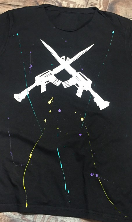 Guns HM Black tshirt